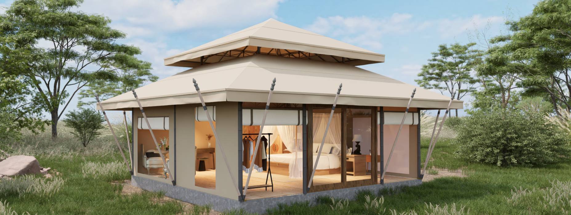 东胜区户外野奢帐篷